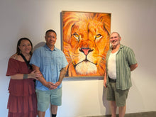 Load image into Gallery viewer, THE LION OF THE TRIBE OF JUDAH (Original artwork)