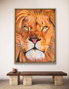 THE LION OF THE TRIBE OF JUDAH (Original artwork)
