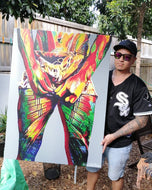 TATAU Digital Print on stretched canvas A0 size 116cm x 86.5cm