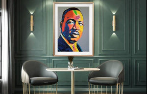 "I HAVE A DREAM" Canvas print [Unstretched Canvas rolled in Tube]