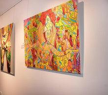 Load image into Gallery viewer, &quot;PRECIOUS DAUGHTERS&quot; Canvas print [Unstretched Canvas and rolled in a Tube]
