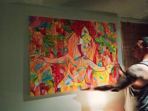 "PRECIOUS DAUGHTERS" Canvas print [Stretched Canvas and Ready to Hang]