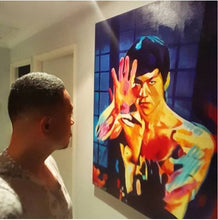Load image into Gallery viewer, &quot;BRUCE LEE&quot; Canvas Print [Stretched Canvas &amp; Ready to Hang]
