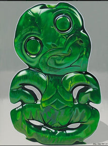 "HEI-TIKI" Canvas print [Stretched Canvas & Ready to Hang]