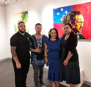 "TANA UMAGA" Canvas Print [Unstretched Canvas rolled in a Tube]